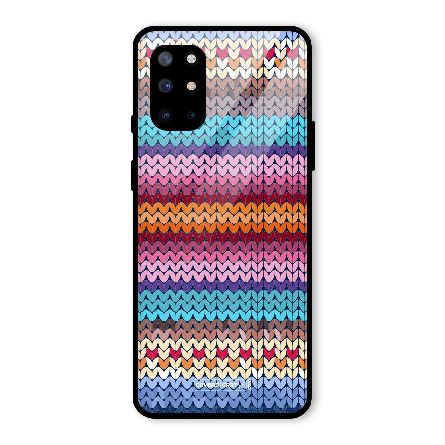 Woolen Glass Back Case for OnePlus 8T