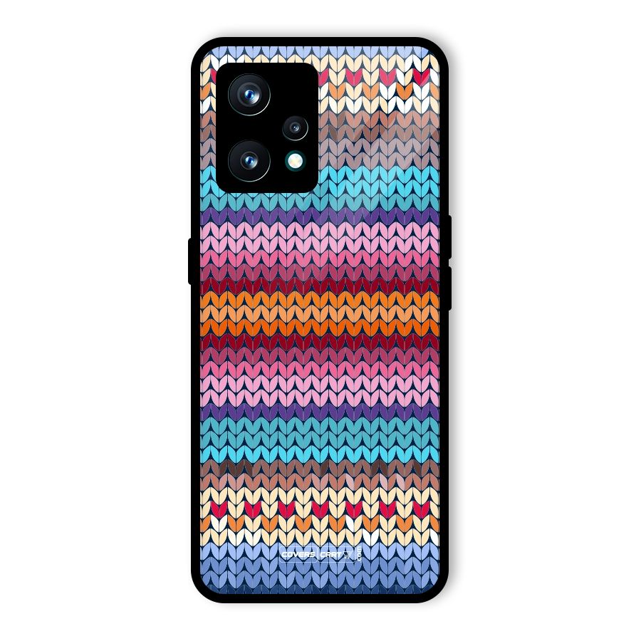 Woolen Glass Back Case for Realme 9 Pro Plus 5G