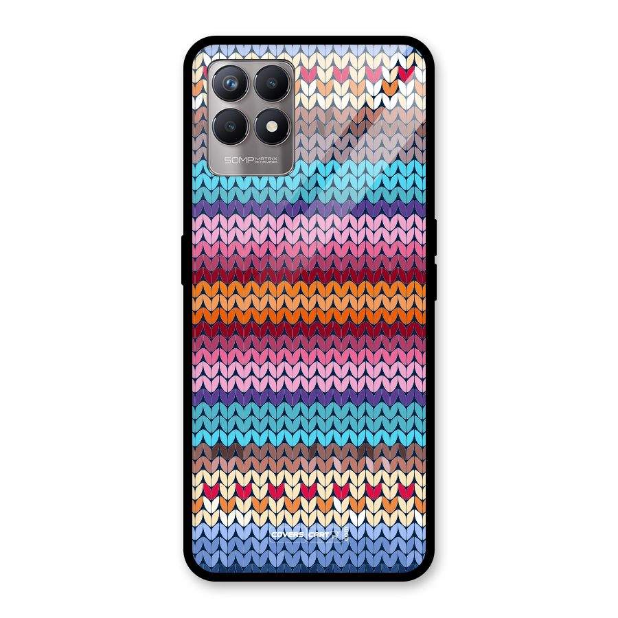 Woolen Glass Back Case for Realme Narzo 50