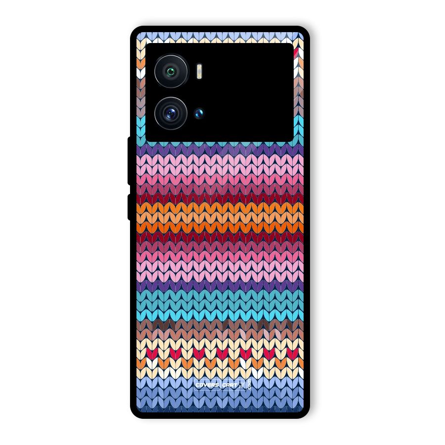 Woolen Glass Back Case for Vivo iQOO 9 Pro