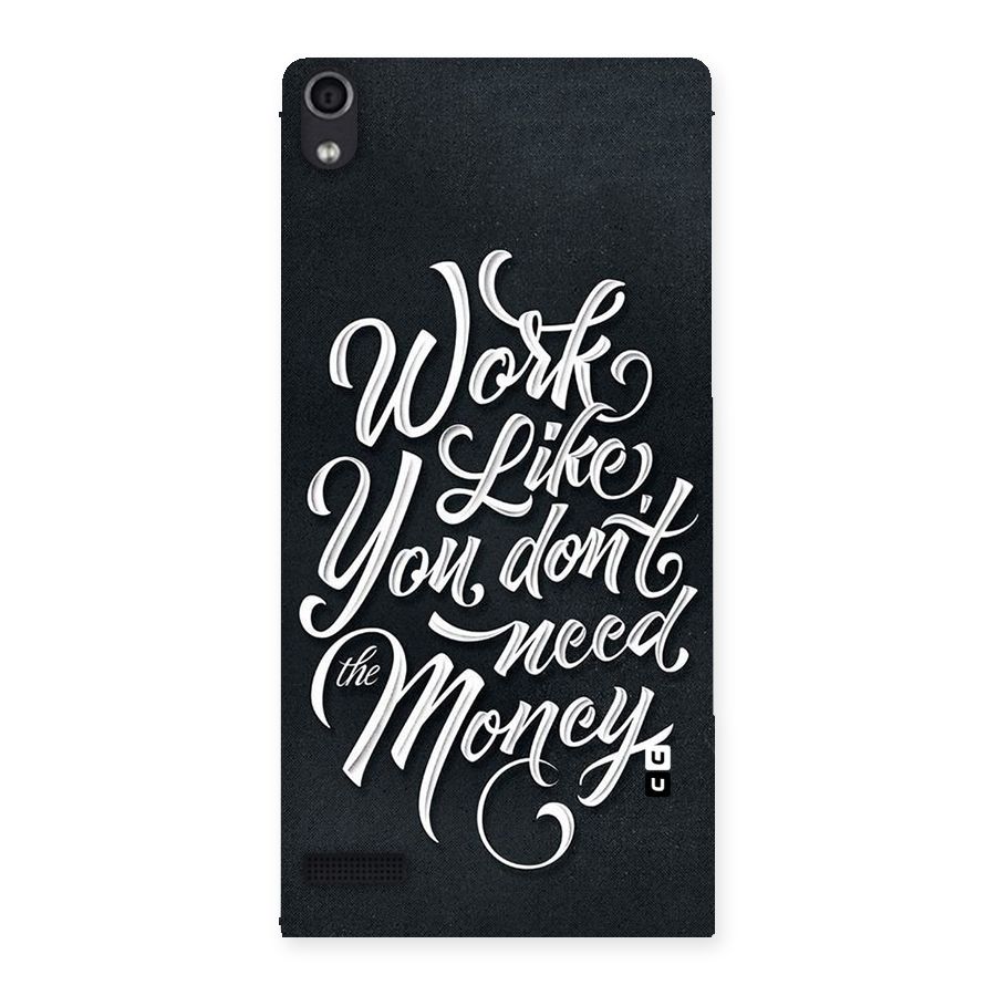 Work Like King Back Case for Ascend P6