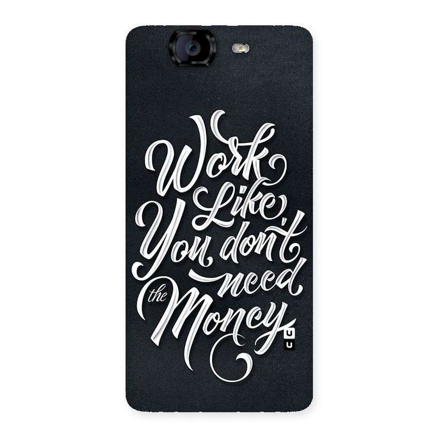 Work Like King Back Case for Canvas Knight A350