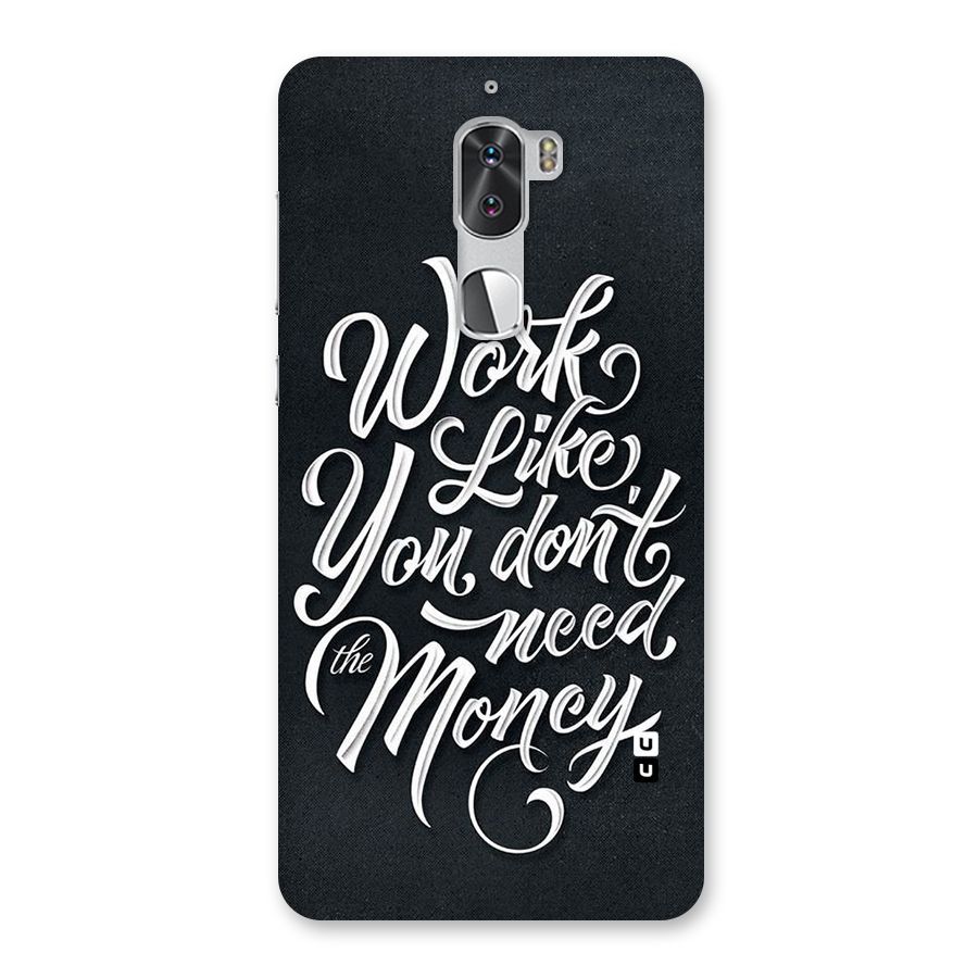 Work Like King Back Case for Coolpad Cool 1