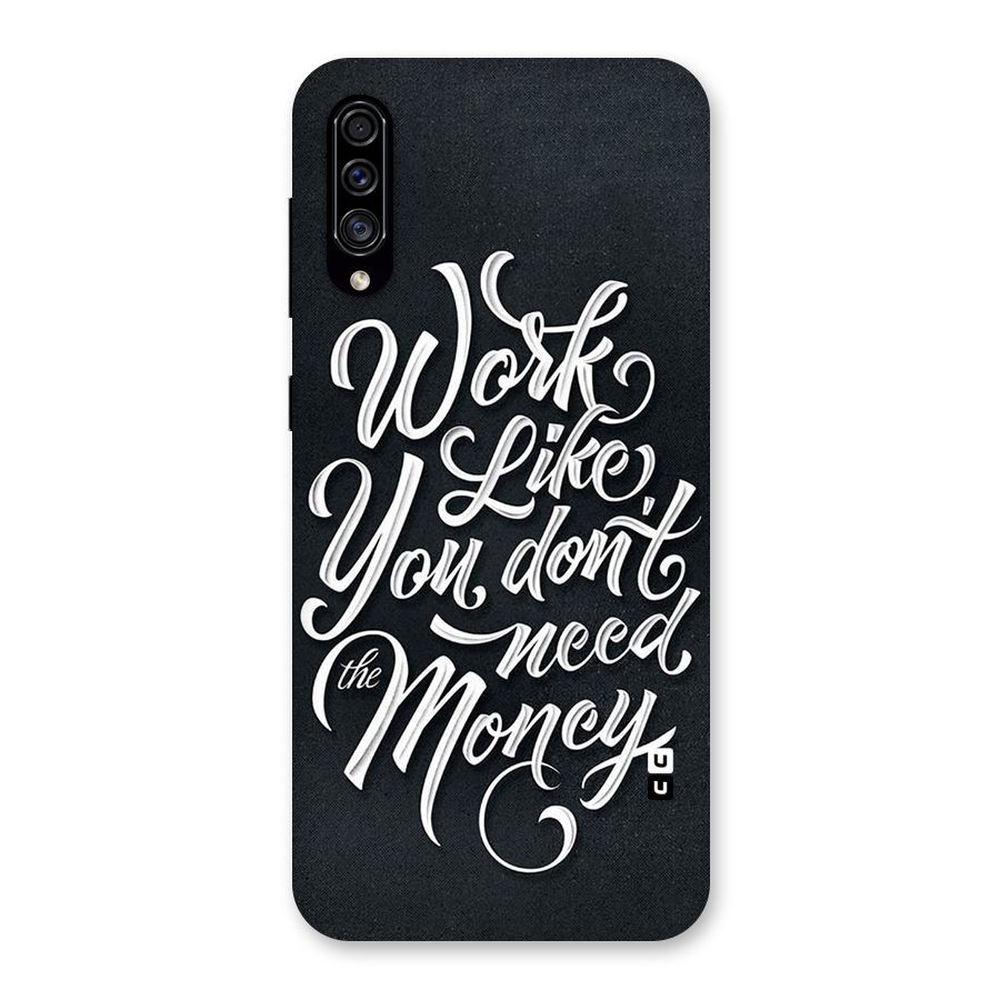Work Like King Back Case for Galaxy A30s