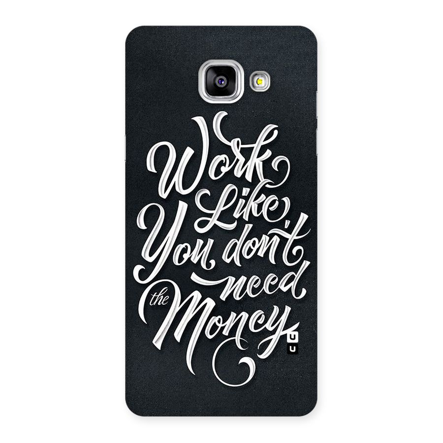 Work Like King Back Case for Galaxy A5 2016