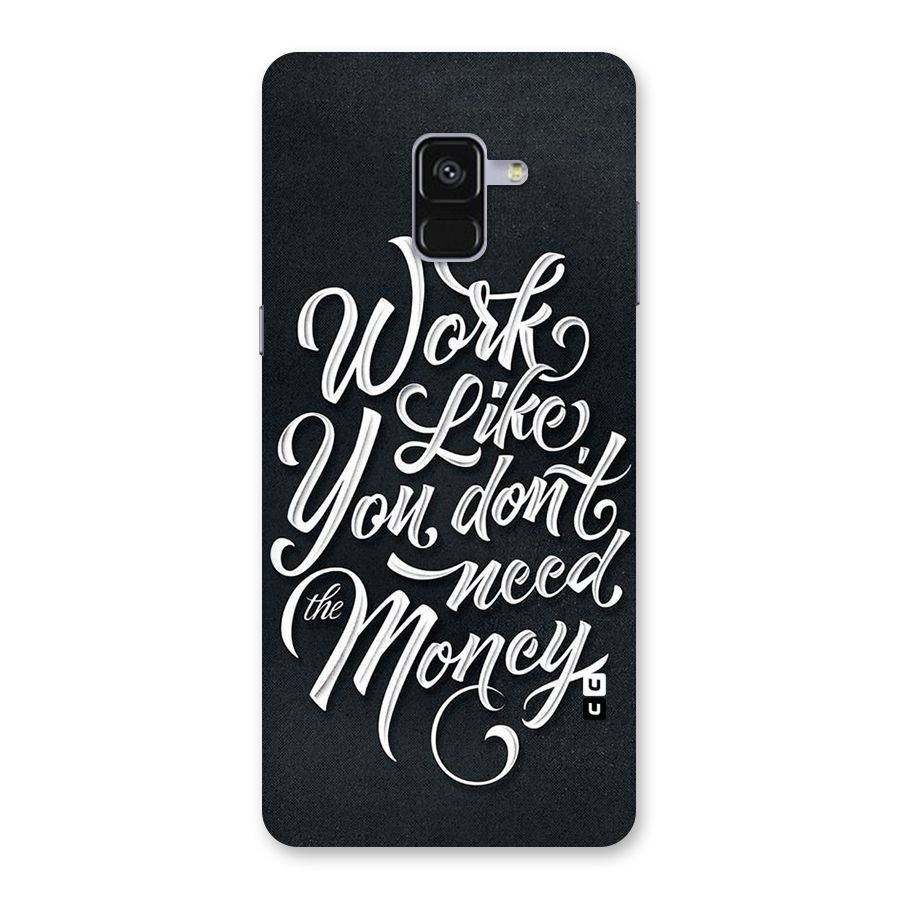 Work Like King Back Case for Galaxy A8 Plus