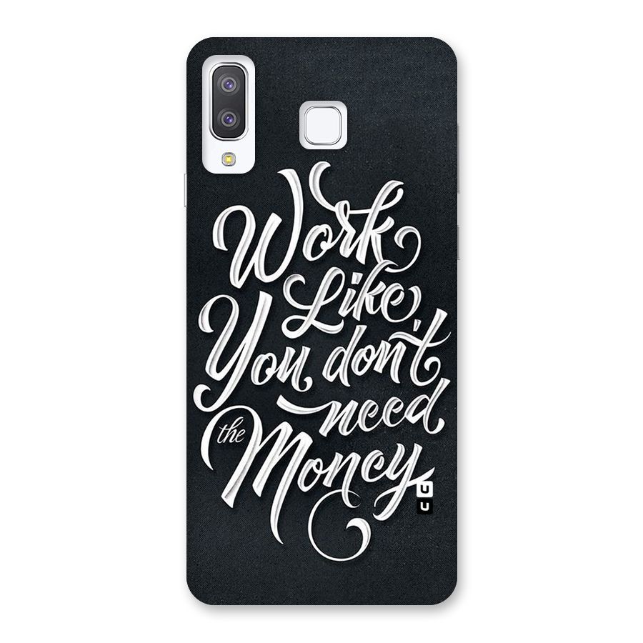 Work Like King Back Case for Galaxy A8 Star