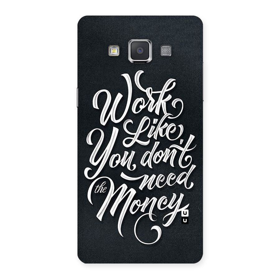 Work Like King Back Case for Galaxy Grand 3