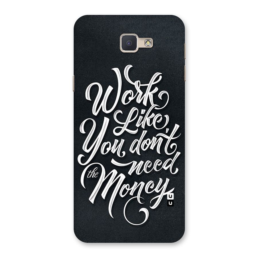Work Like King Back Case for Galaxy J5 Prime