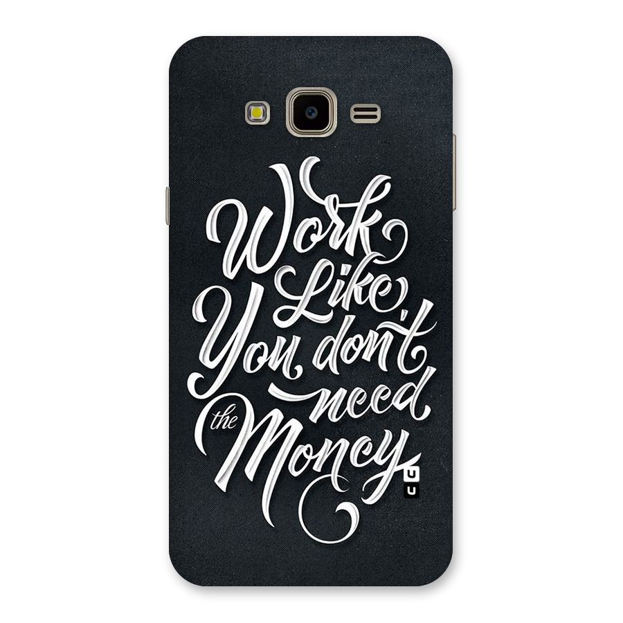 Work Like King Back Case for Galaxy J7 Nxt