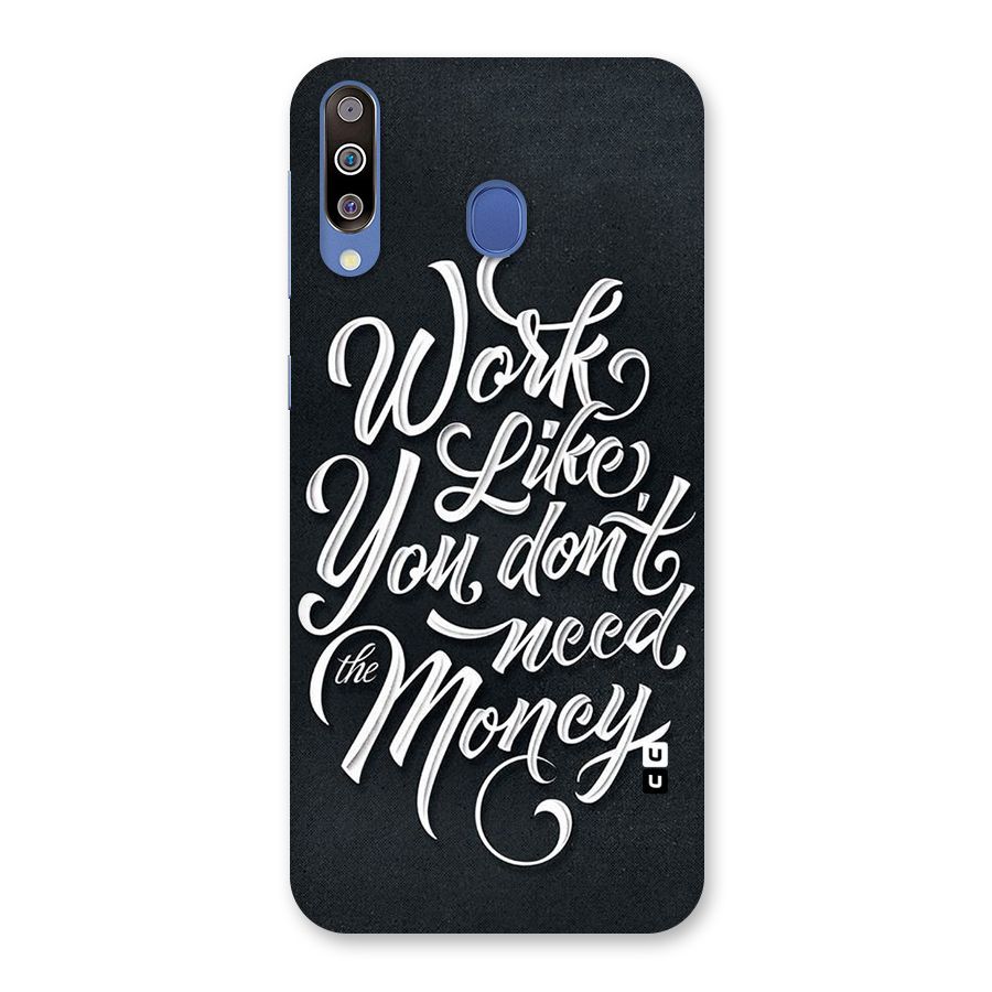 Work Like King Back Case for Galaxy M30