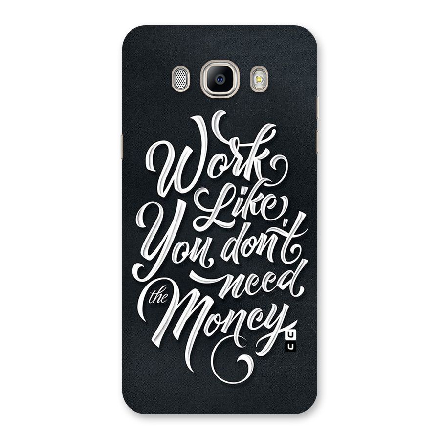 Work Like King Back Case for Galaxy On8