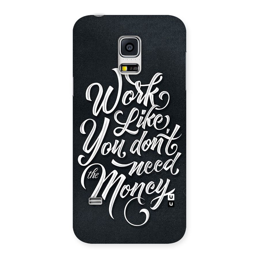 Work Like King Back Case for Galaxy S5 Mini