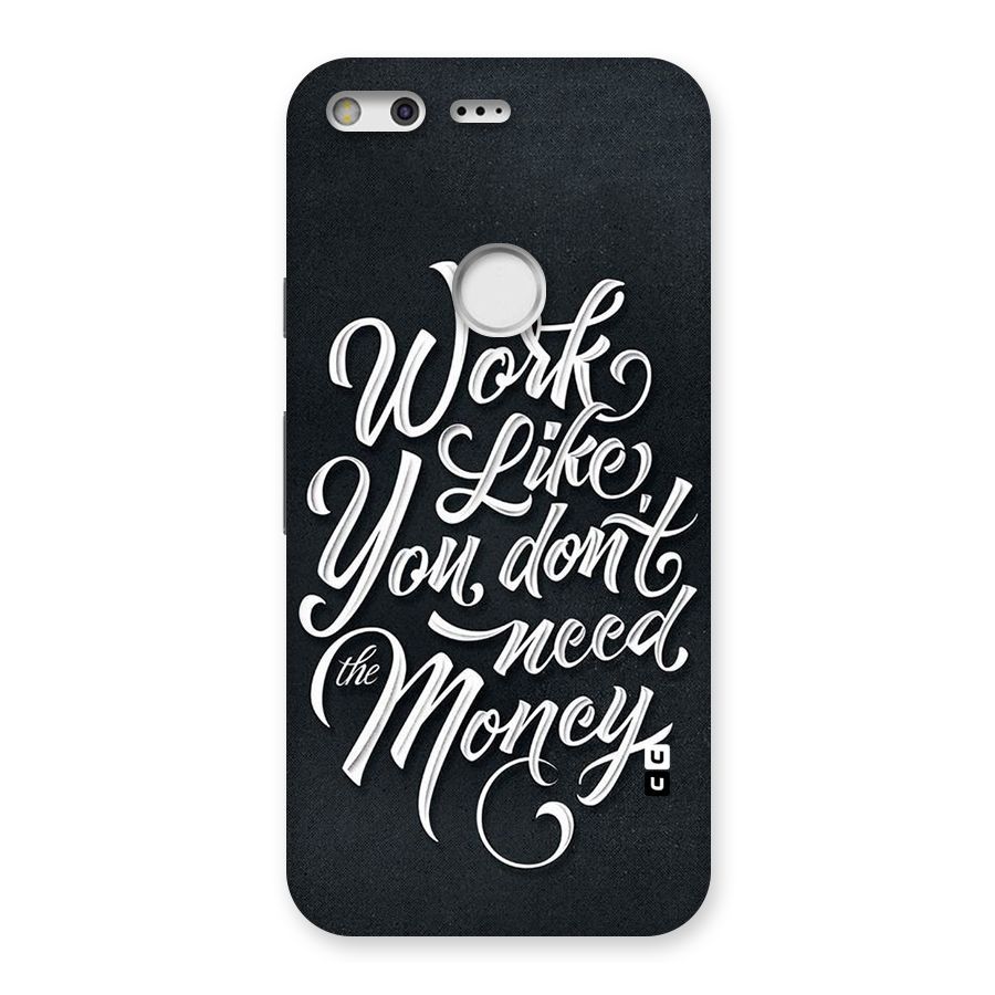 Work Like King Back Case for Google Pixel