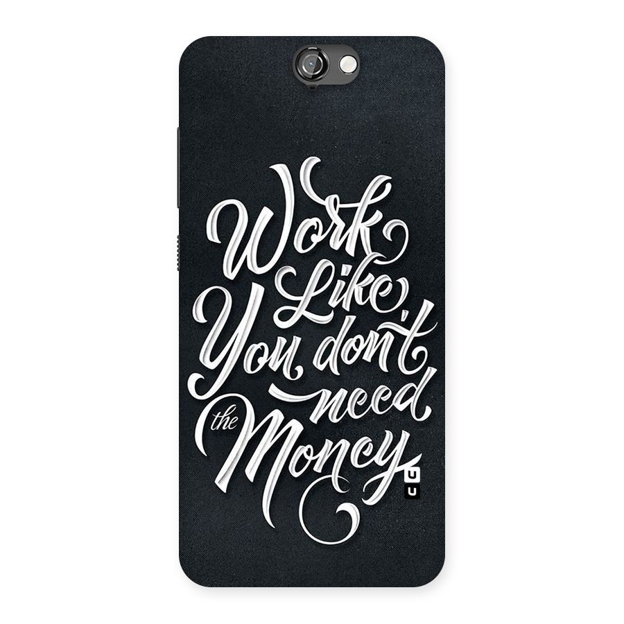 Work Like King Back Case for HTC One A9
