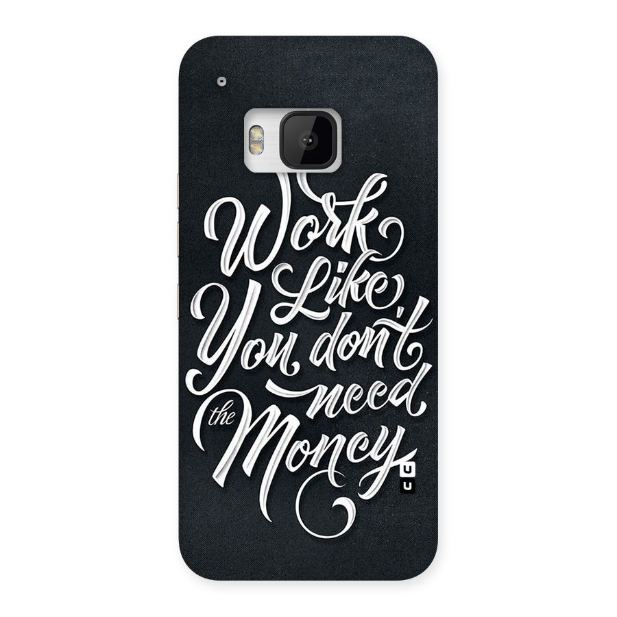 Work Like King Back Case for HTC One M9