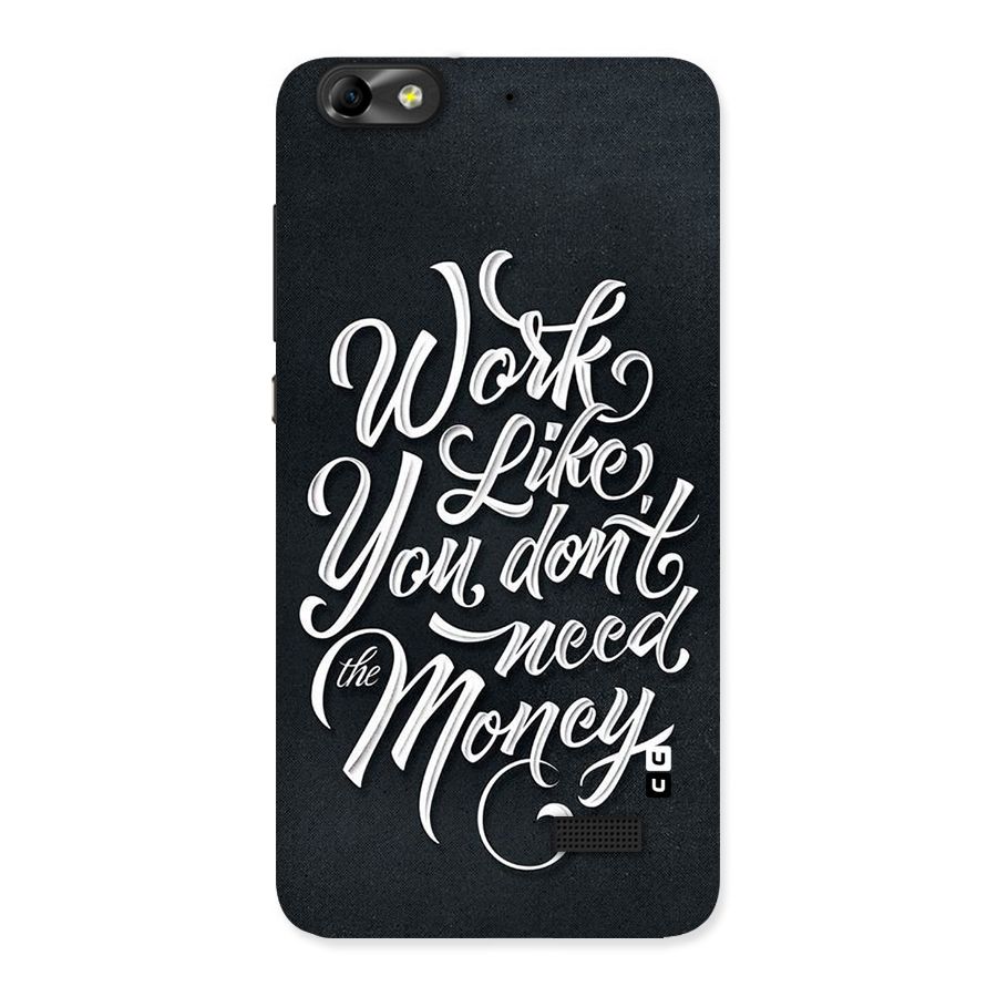 Work Like King Back Case for Honor 4C