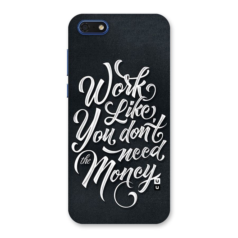 Work Like King Back Case for Honor 7s