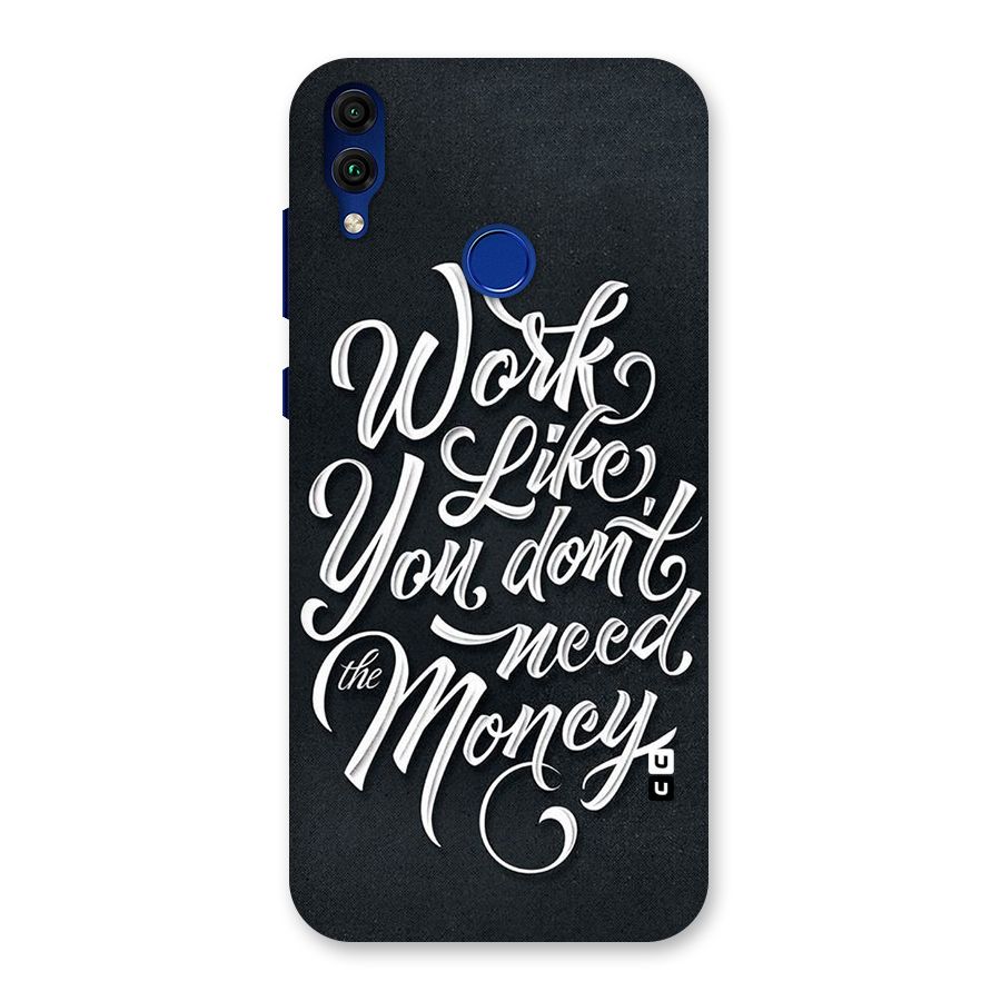 Work Like King Back Case for Honor 8C
