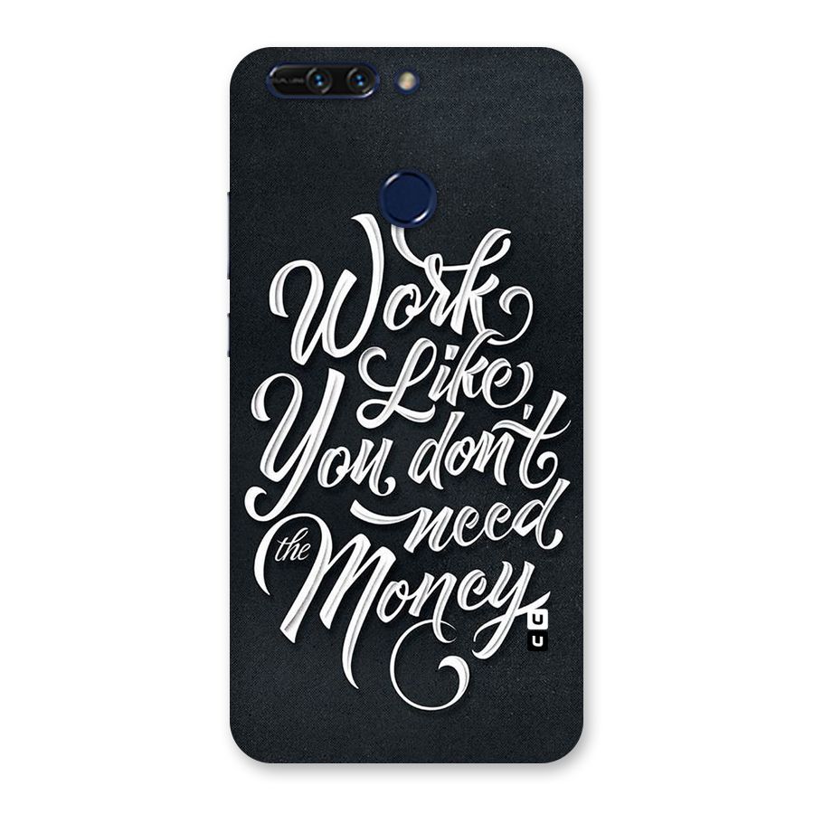 Work Like King Back Case for Honor 8 Pro