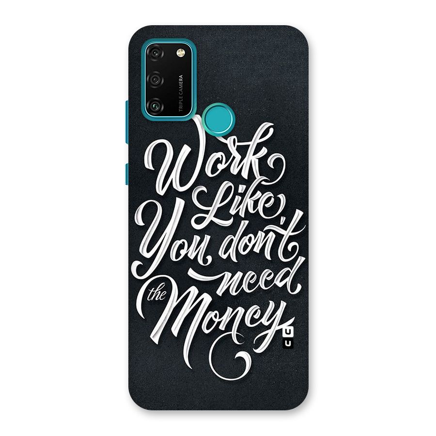 Work Like King Back Case for Honor 9A