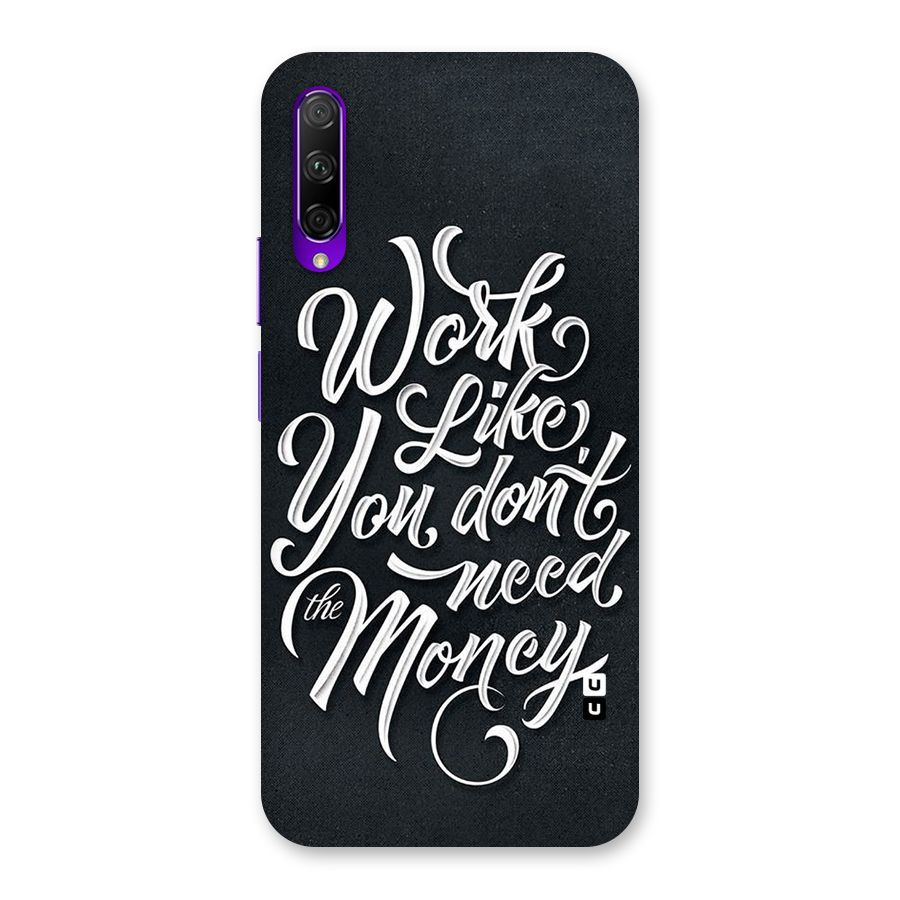 Work Like King Back Case for Honor 9X Pro