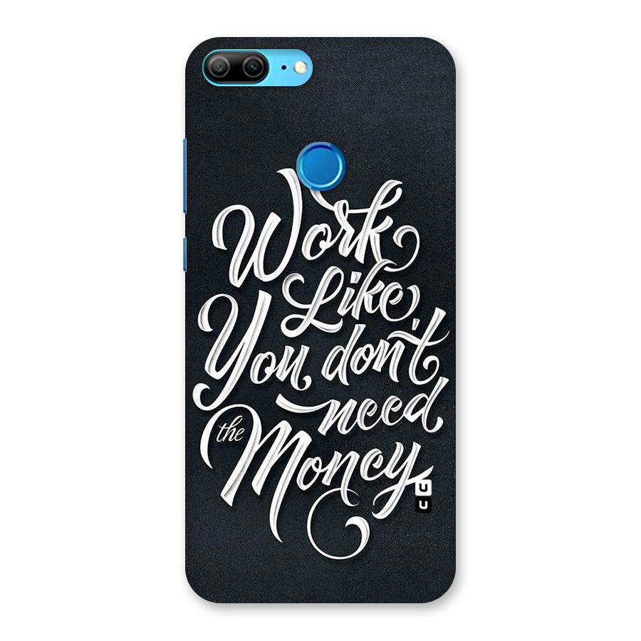 Work Like King Back Case for Honor 9 Lite