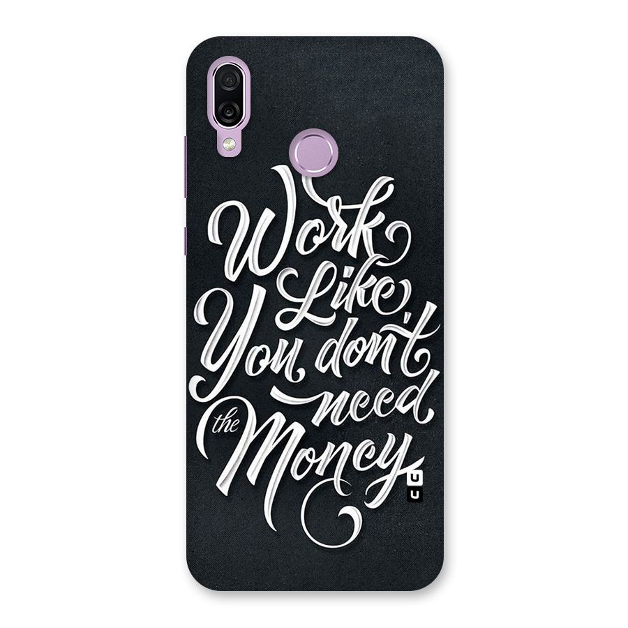 Work Like King Back Case for Honor Play