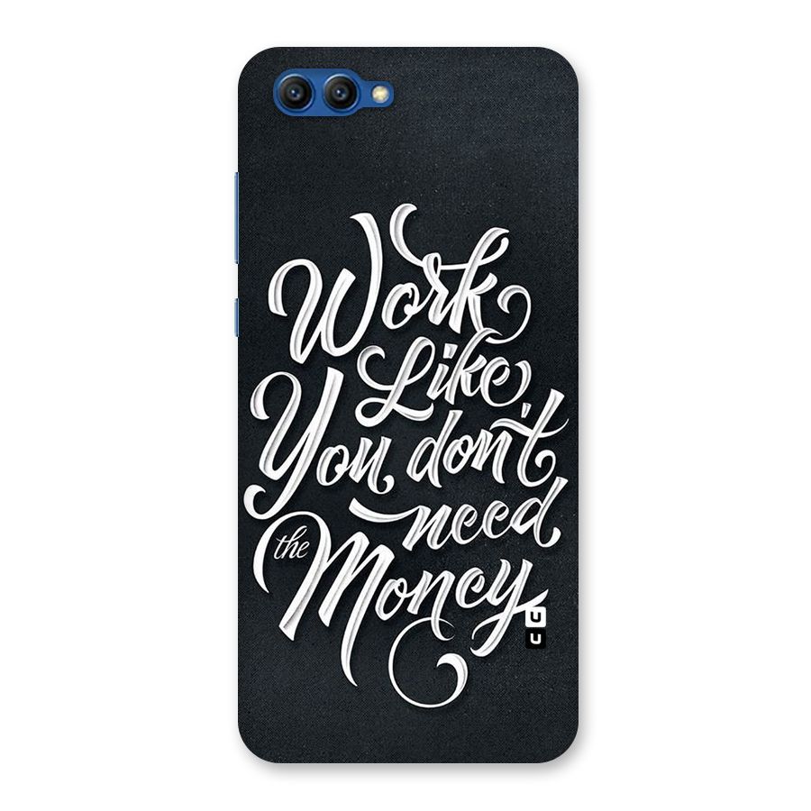 Work Like King Back Case for Honor View 10