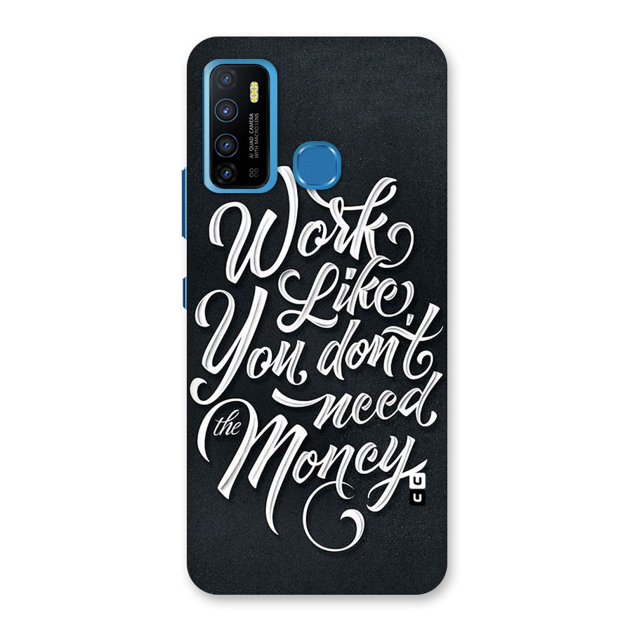 Work Like King Back Case for Infinix Hot 9