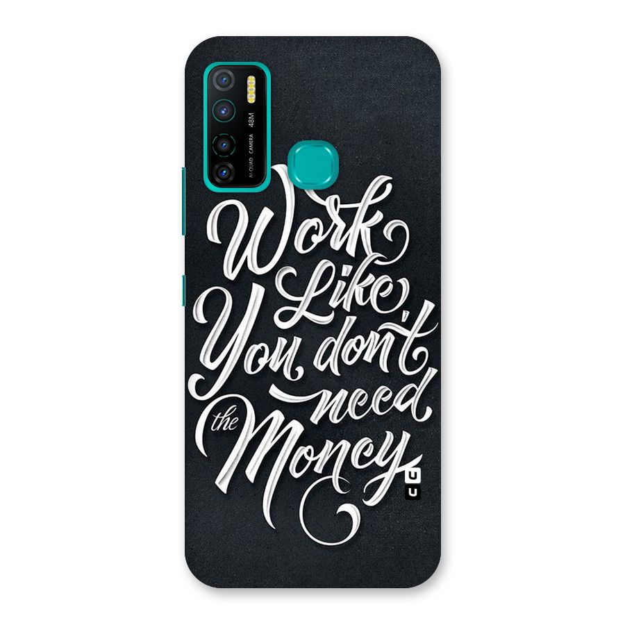 Work Like King Back Case for Infinix Hot 9 Pro