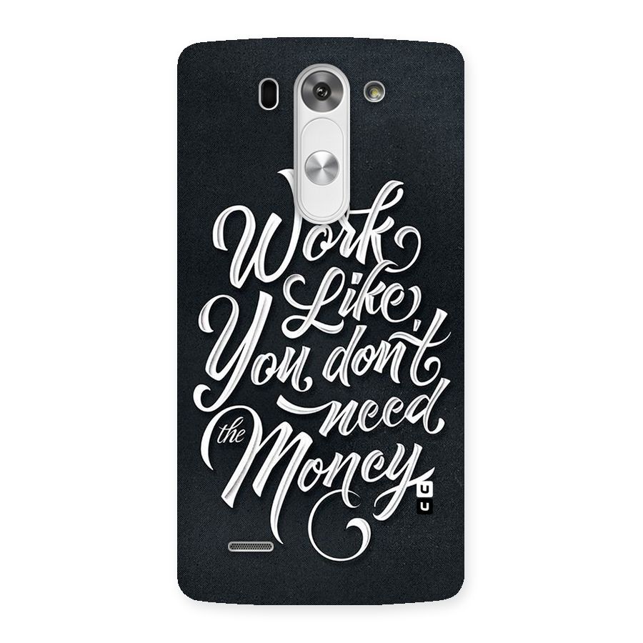 Work Like King Back Case for LG G3 Mini