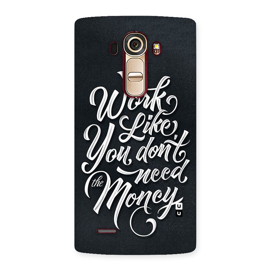 Work Like King Back Case for LG G4