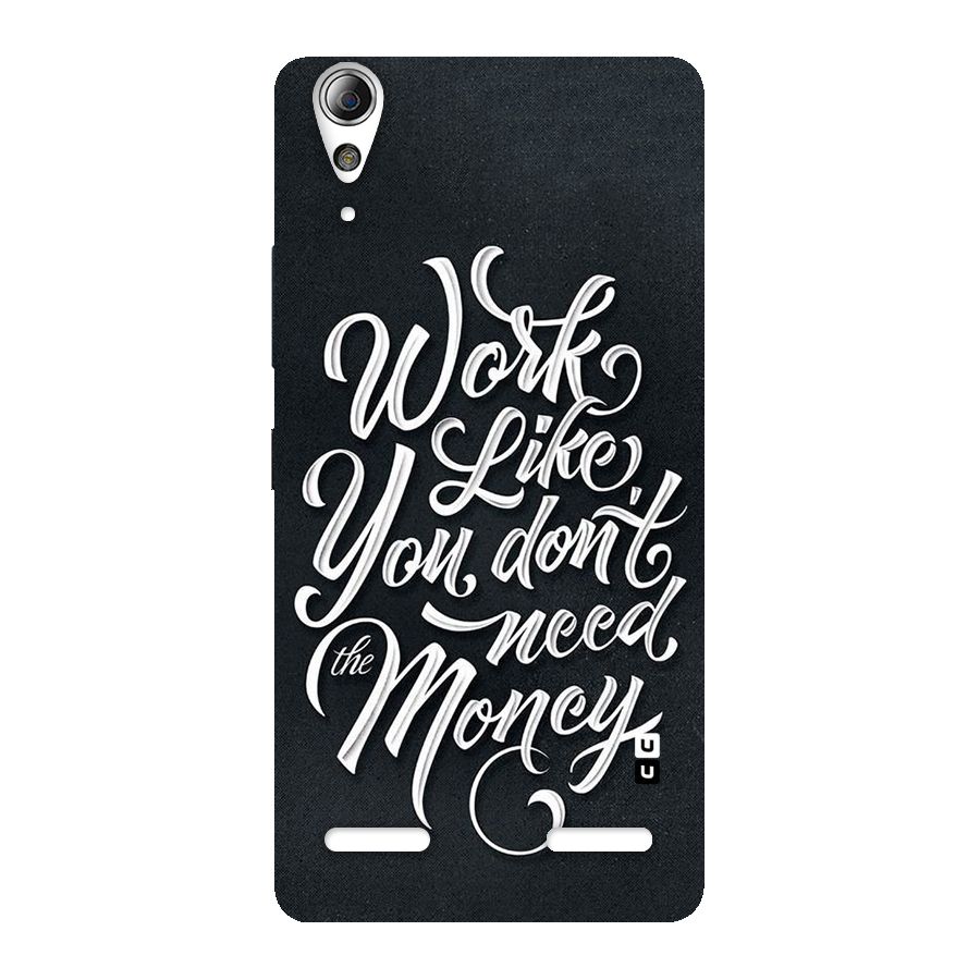 Work Like King Back Case for Lenovo A6000 Plus