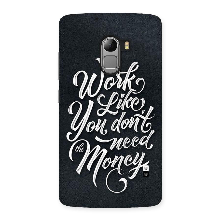 Work Like King Back Case for Lenovo K4 Note