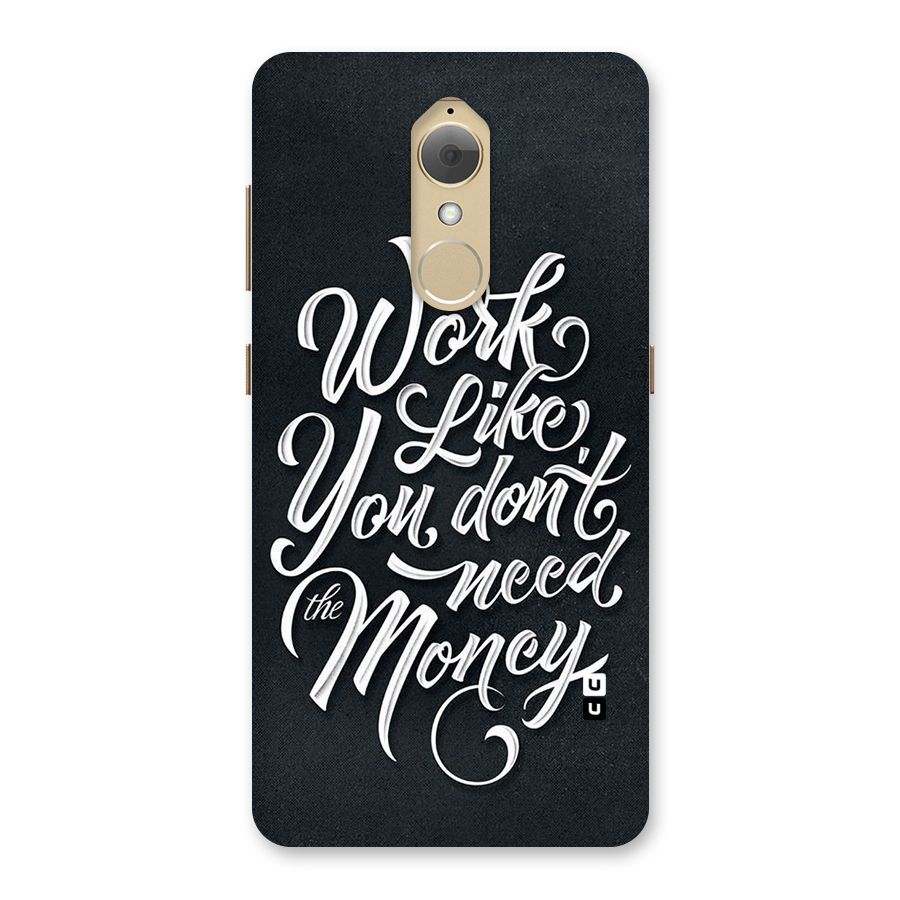 Work Like King Back Case for Lenovo K8