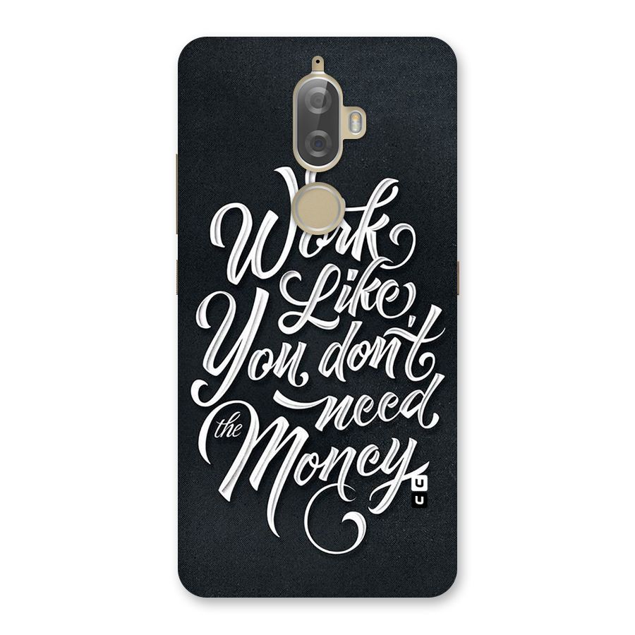 Work Like King Back Case for Lenovo K8 Plus