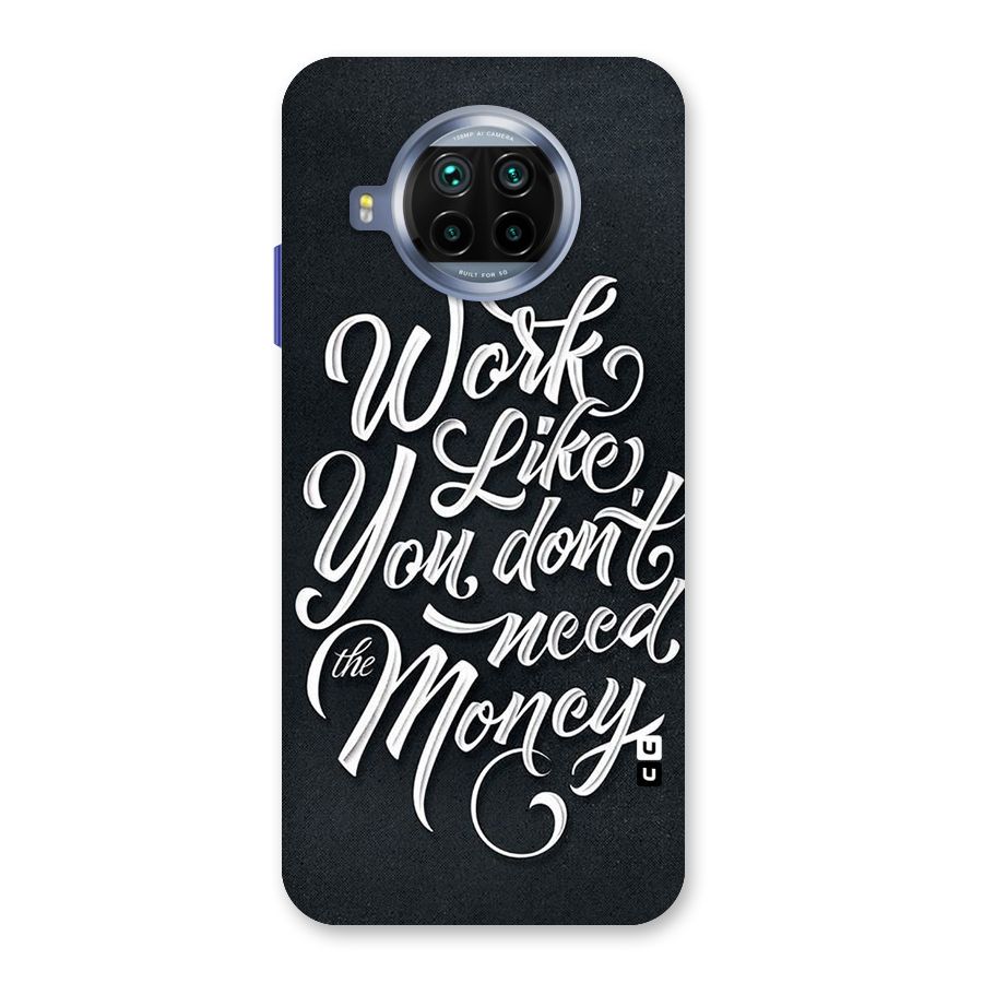 Work Like King Back Case for Mi 10i
