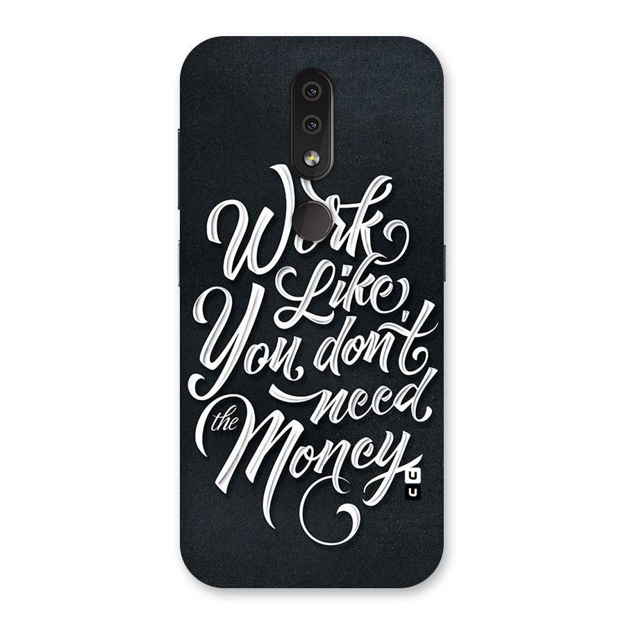 Work Like King Back Case for Nokia 4.2