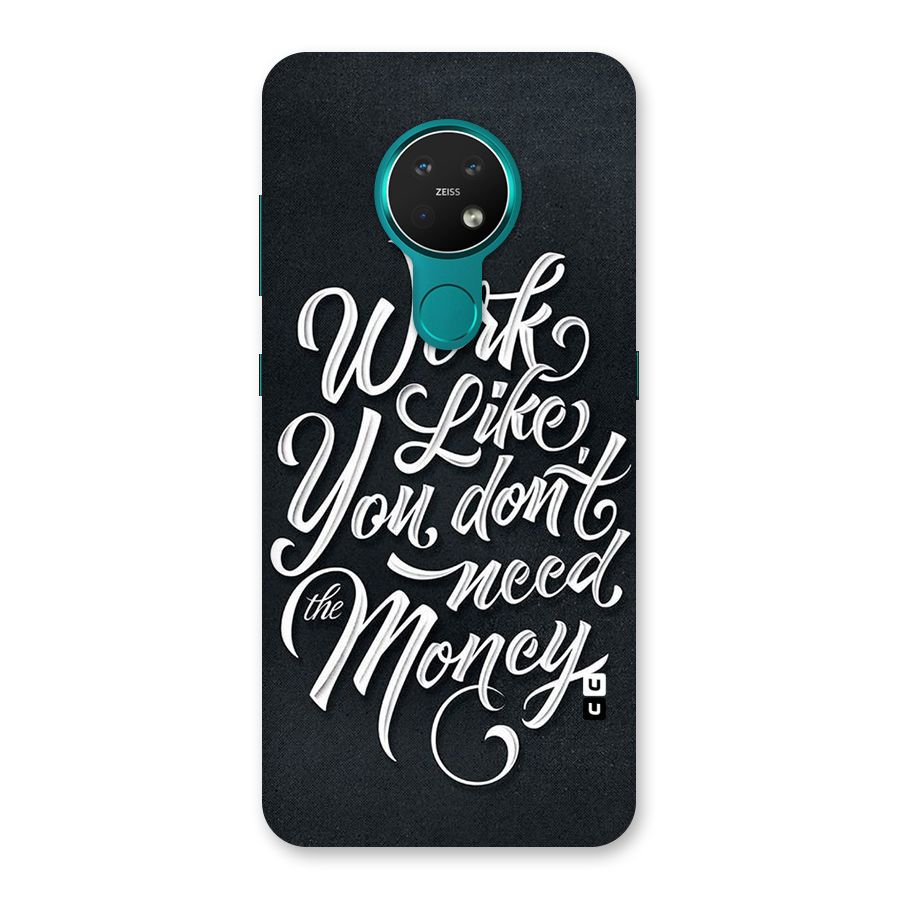 Work Like King Back Case for Nokia 7.2