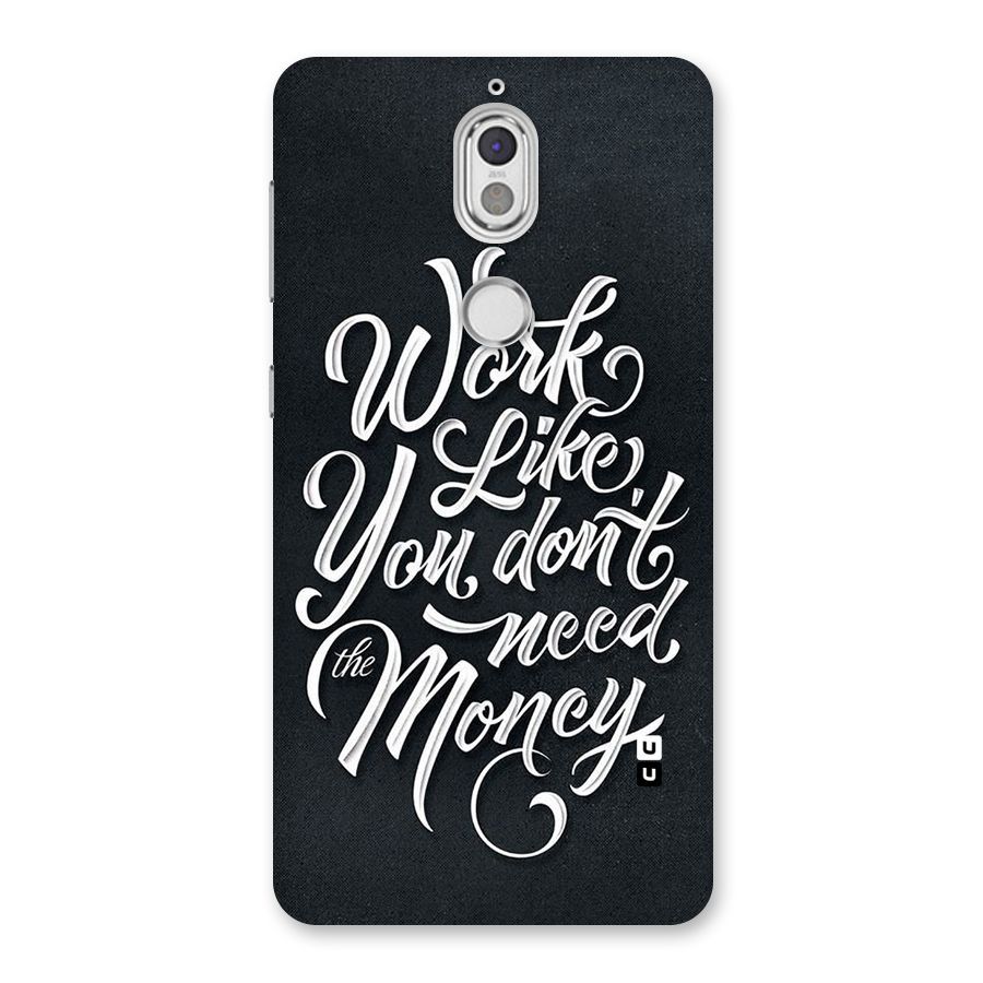 Work Like King Back Case for Nokia 7