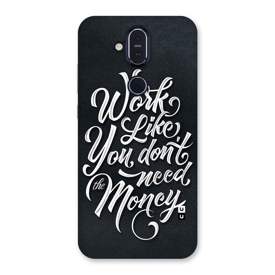 Work Like King Back Case for Nokia 8.1