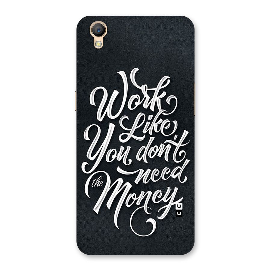 Work Like King Back Case for Oppo A37