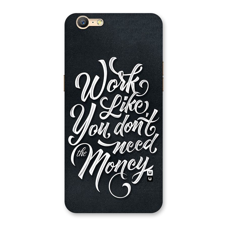 Work Like King Back Case for Oppo A39