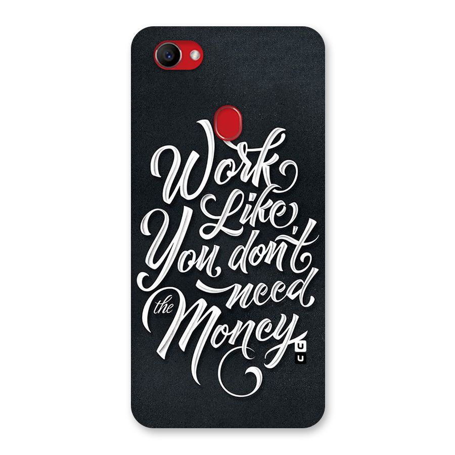 Work Like King Back Case for Oppo F7