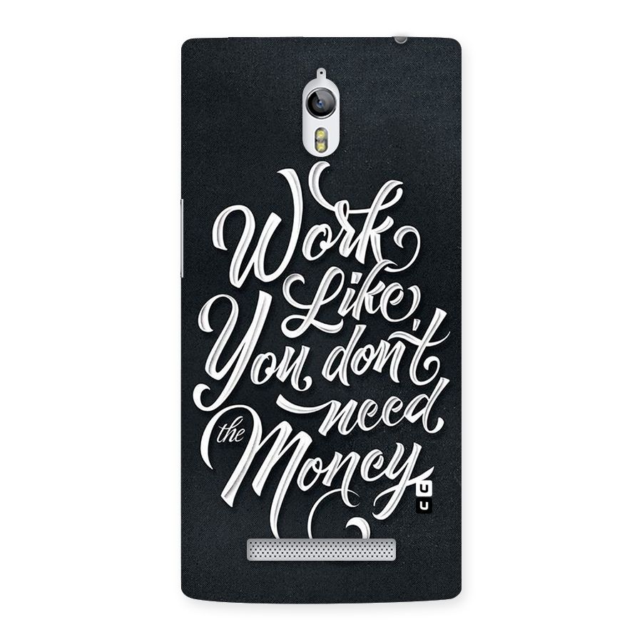 Work Like King Back Case for Oppo Find 7
