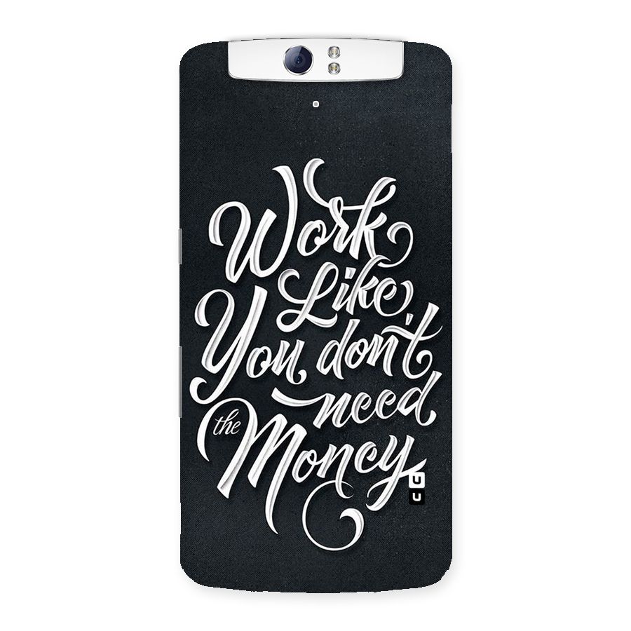 Work Like King Back Case for Oppo N1