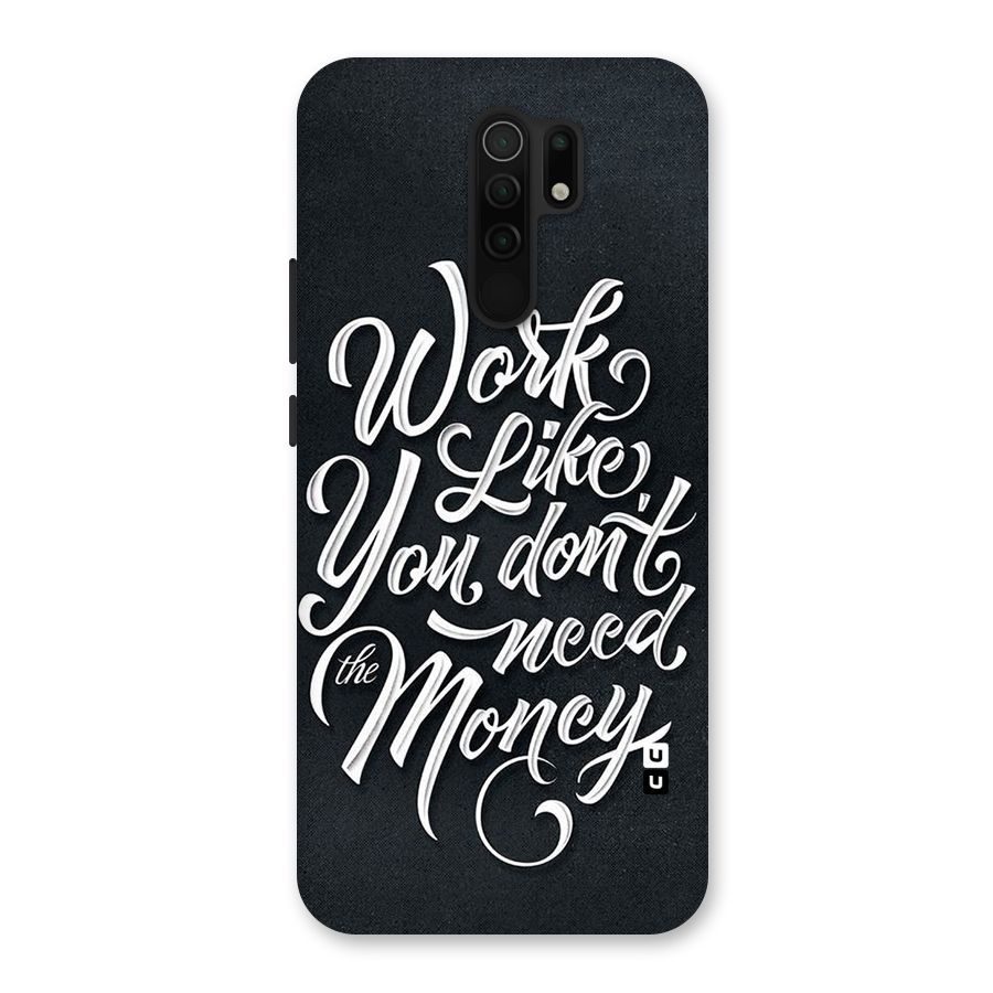 Work Like King Back Case for Poco M2