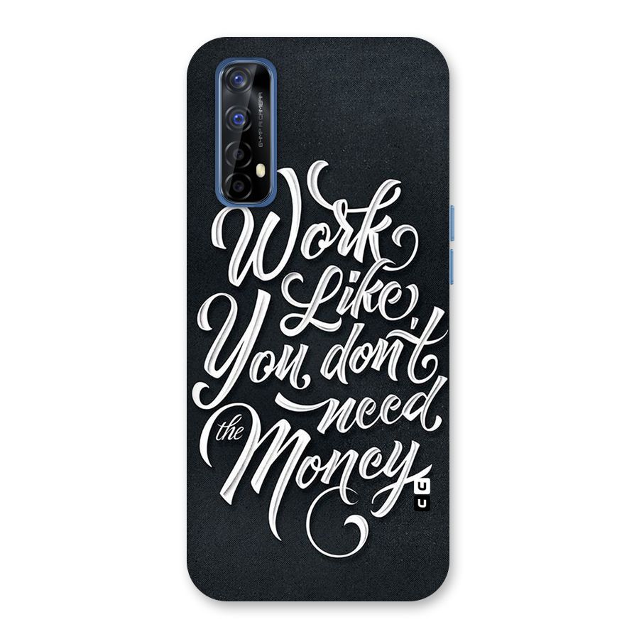 Work Like King Back Case for Realme 7