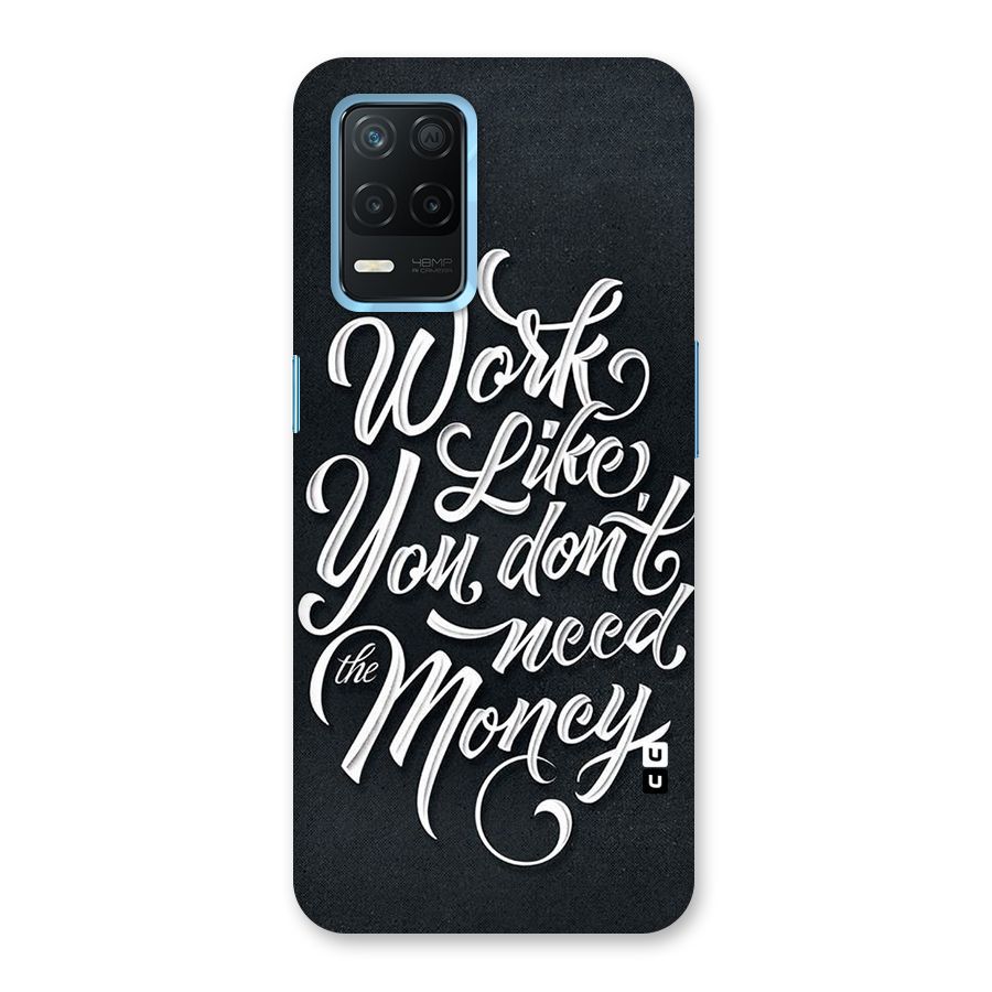 Work Like King Back Case for Realme 8 5G